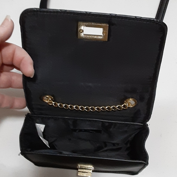 Girls' Turn Lock Quilted Handbag - art class Black - Picture 4 of 6